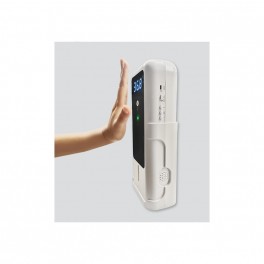 Termometro digitale con dispenser igienizzante